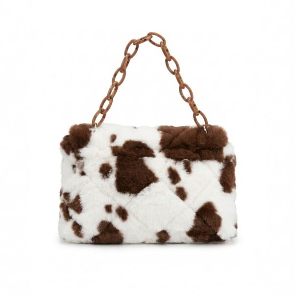Faux Fur Cow